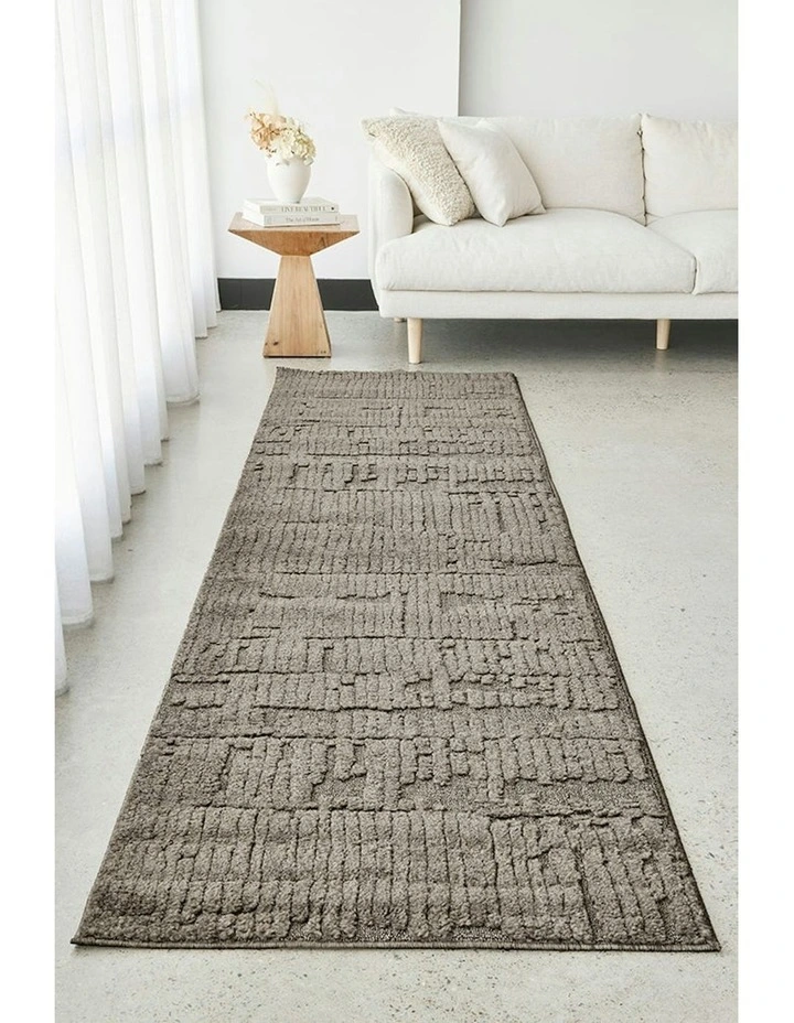 Haven Aliya Runner Rug in Mocha image 2