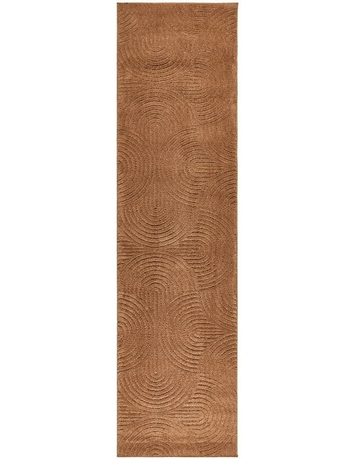 Haven Zina Runner Rug in Brown image 1