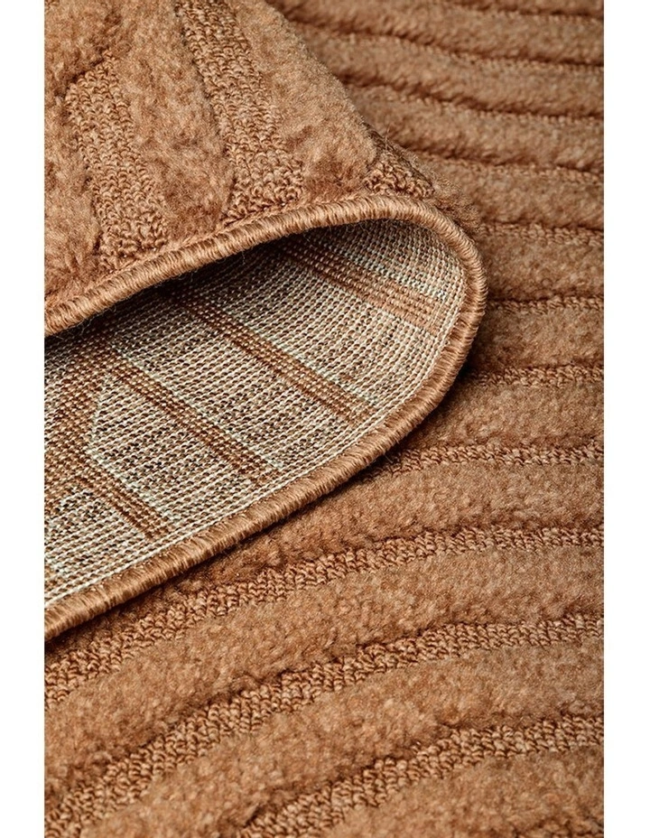Haven Zina Runner Rug in Brown image 6
