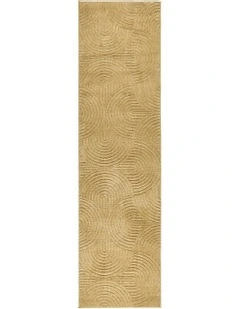 Haven Zina Runner Rug in Gold