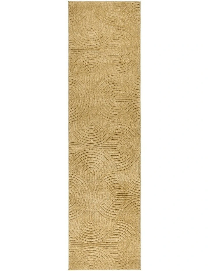 Haven Zina Runner Rug in Gold image 1