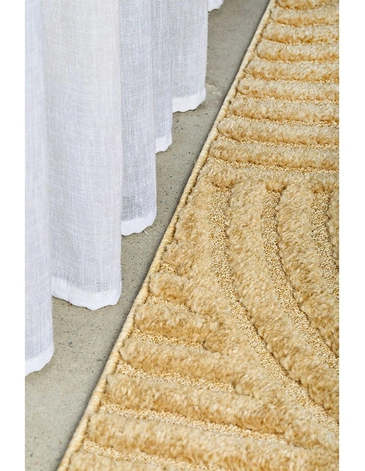 Haven Zina Runner Rug in Gold image 3