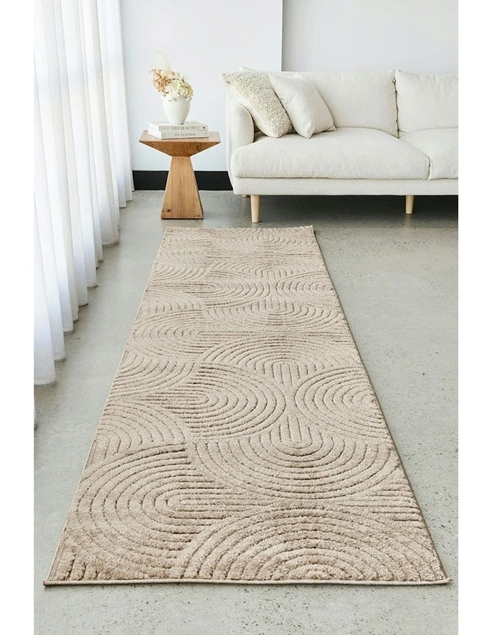 Haven Zina Runner Rug in Cream image 2