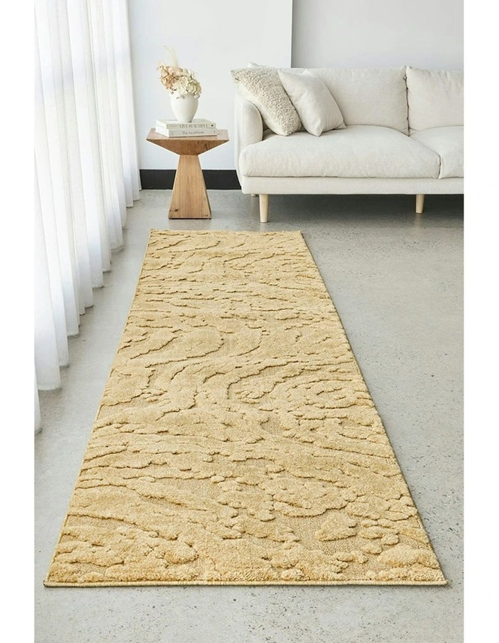 Haven Nyla Runner Rug in Gold image 2