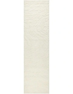 Haven Nyla Runner Rug in White