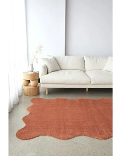 Evelyn Terracotta Rug in Brown