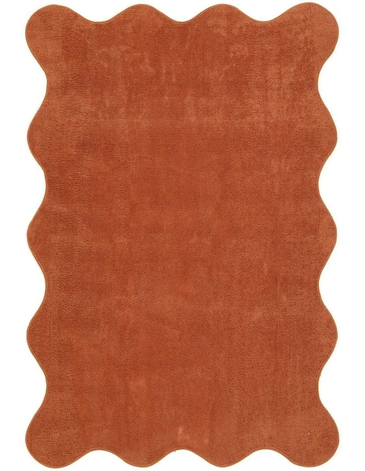 Evelyn Terracotta Rug in Brown image 2