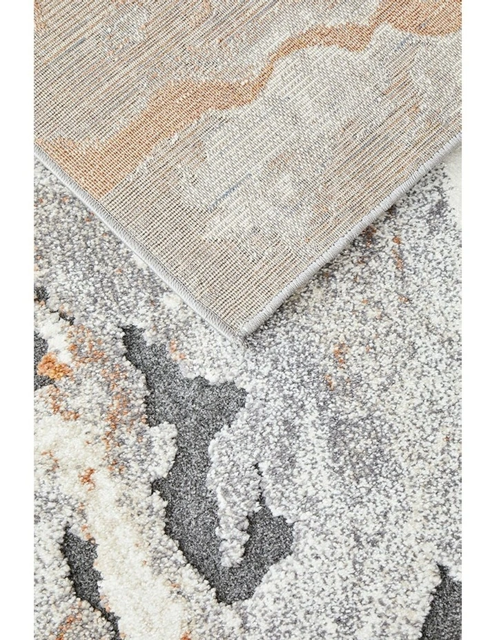 Mineral 222 Runner Rug in Rust image 5
