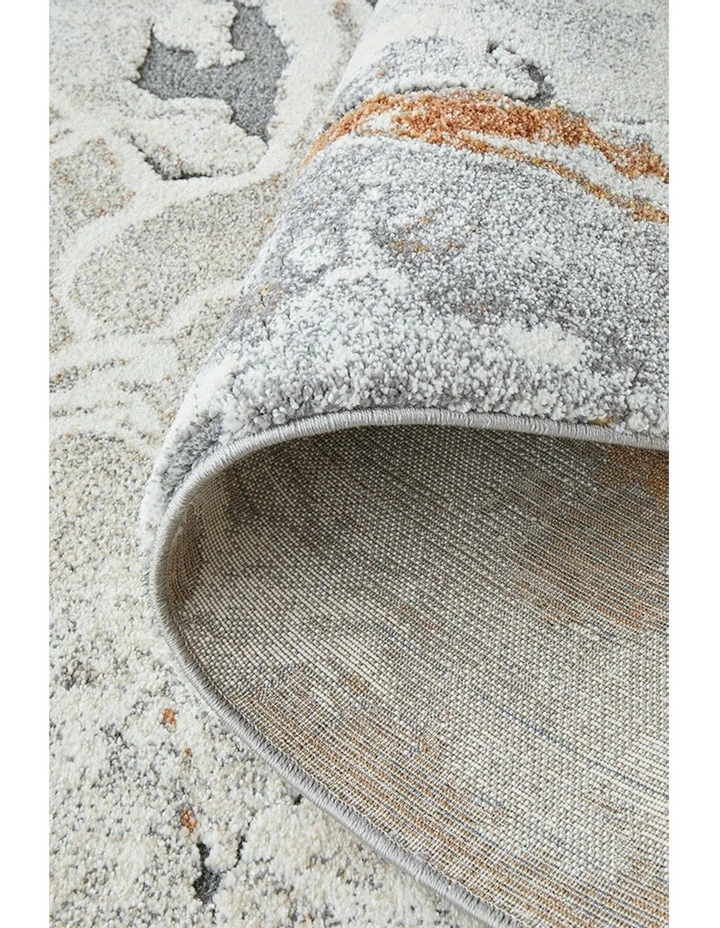 Mineral 222 Runner Rug in Rust image 6