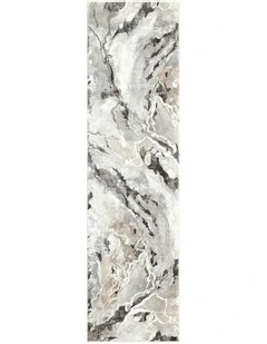 Mineral 222 Runner Rug in Natural