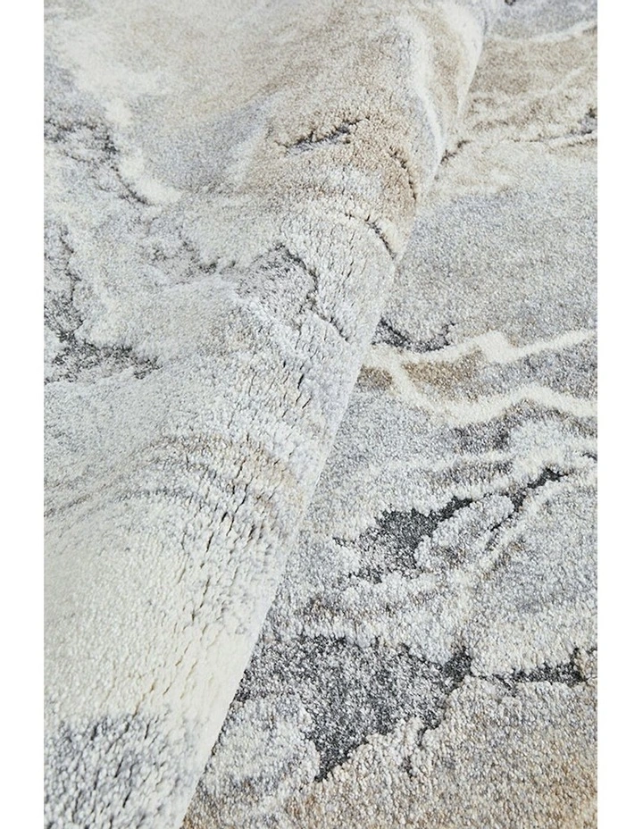 Mineral 222 Runner Rug in Natural image 7
