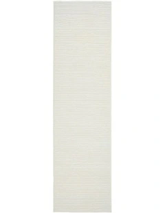 Marigold Suri Runner Rug in White