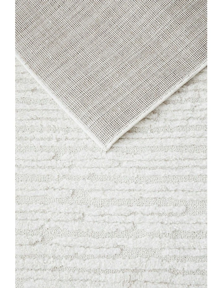 Marigold Suri Runner Rug in White image 5