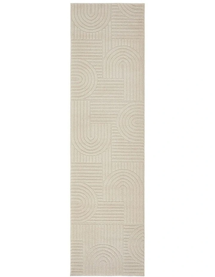 Marigold Dior Runner Rug in Natural image 1