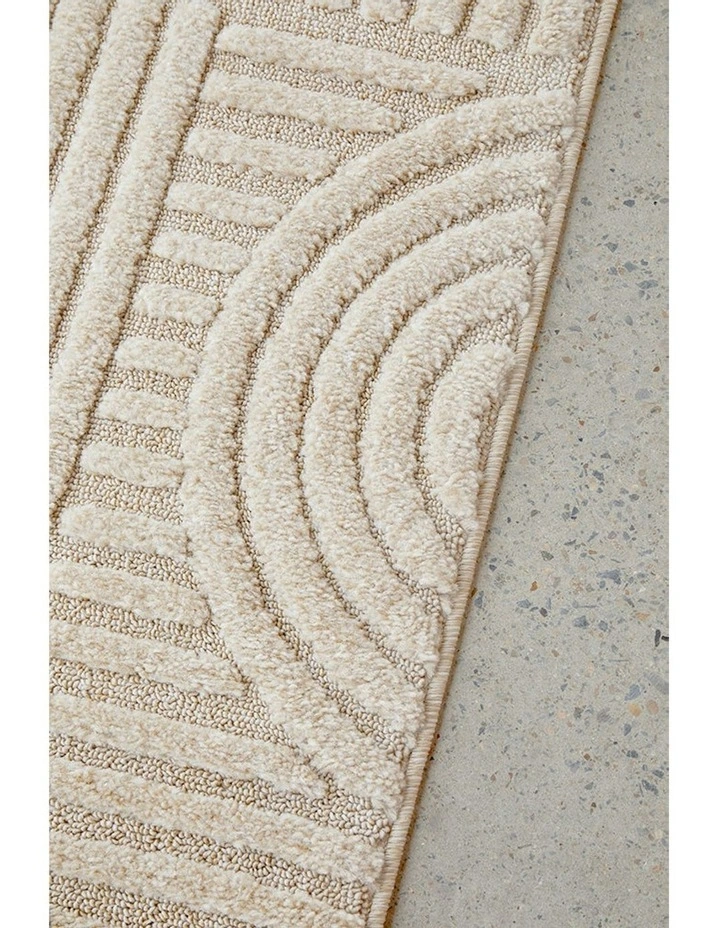 Marigold Dior Runner Rug in Natural image 4