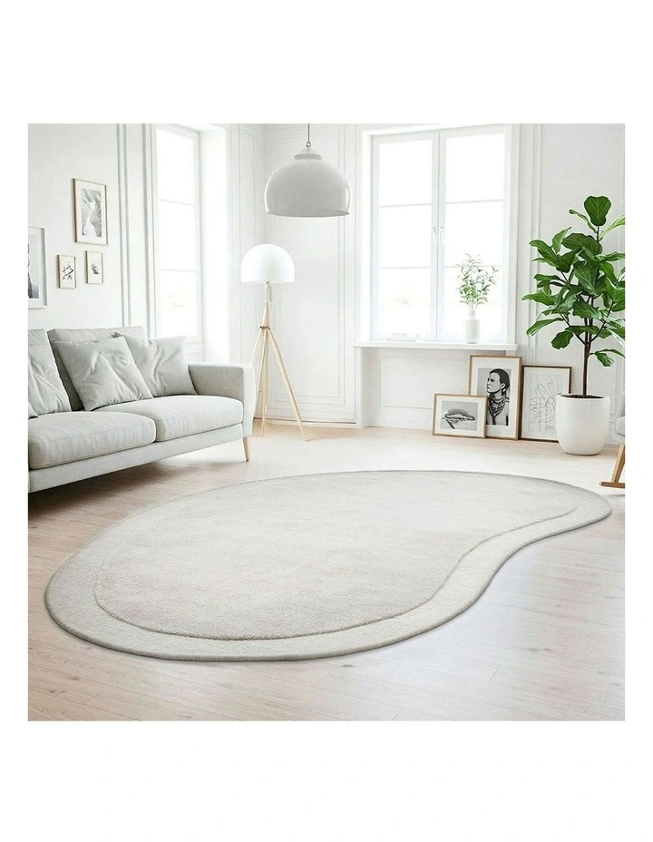 Cleo Rug in Dove image 1