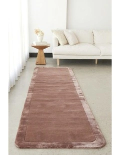 Hugo Runner Rug in Grape