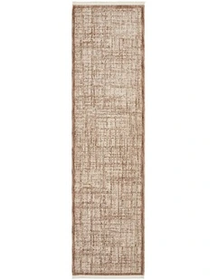 Meadow Malt Runner Rug in Cream