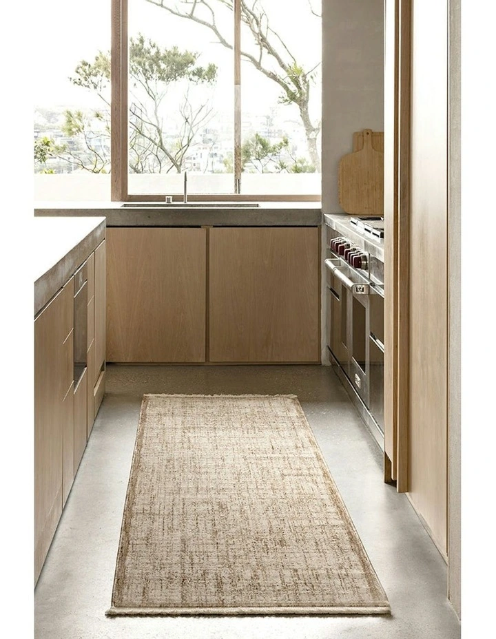Steph And Gian Meadow Malt Runner Rug in Cream image 1