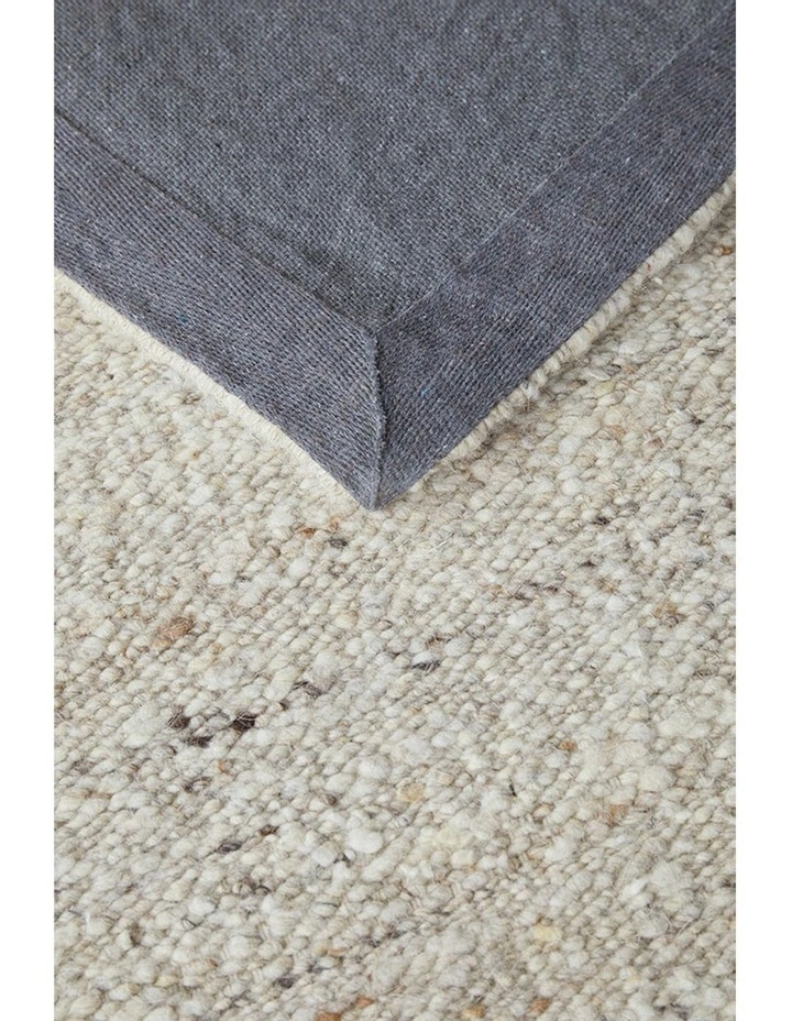 Steph And Gian Elm Pepper Rug in White image 6