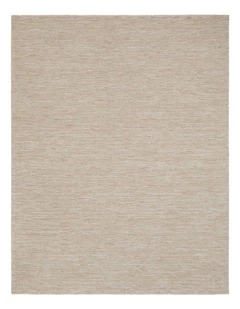 Birch Flax Rug in Beige