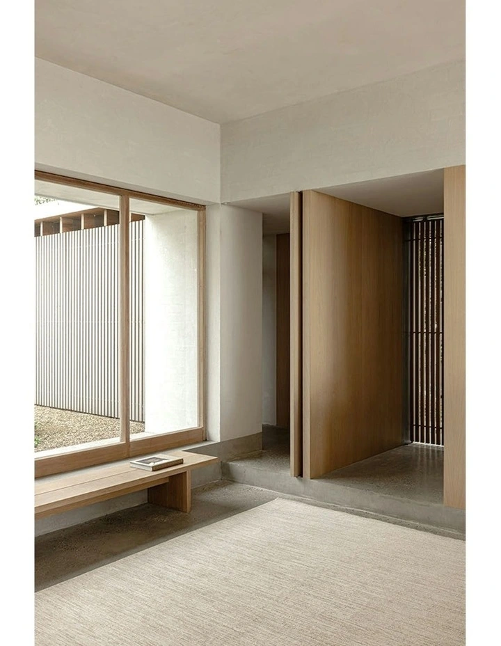 Steph And Gian Birch Flax Rug in Beige image 1