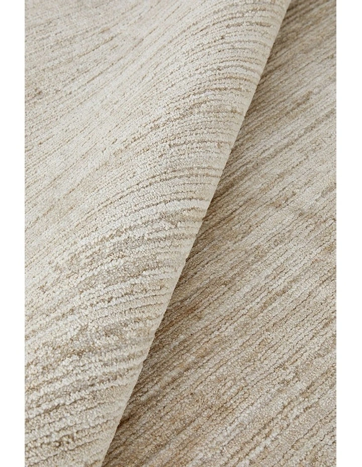 Steph And Gian Birch Flax Runner Rug in Beige image 5