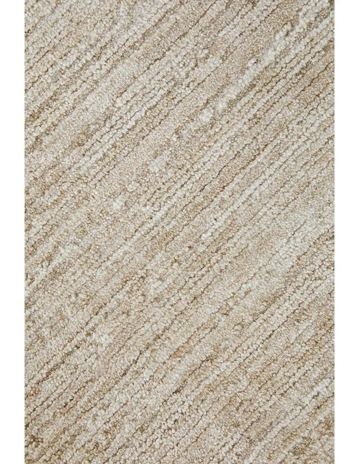 Steph And Gian Birch Flax Runner Rug in Beige image 6
