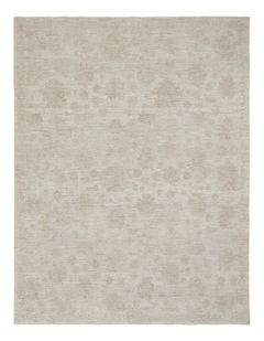 Flora Husk Rug in Cream