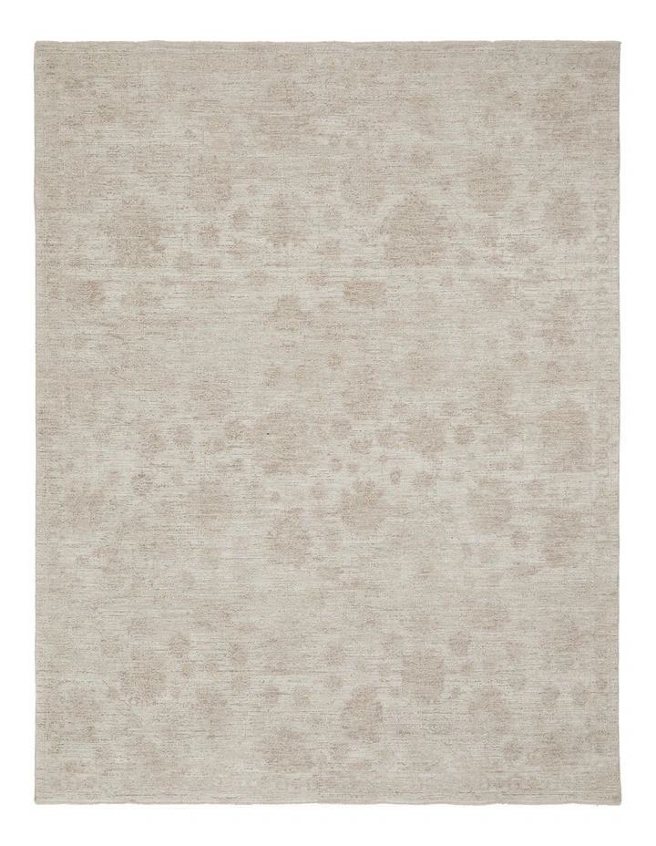 Flora Husk Rug in Cream image 1