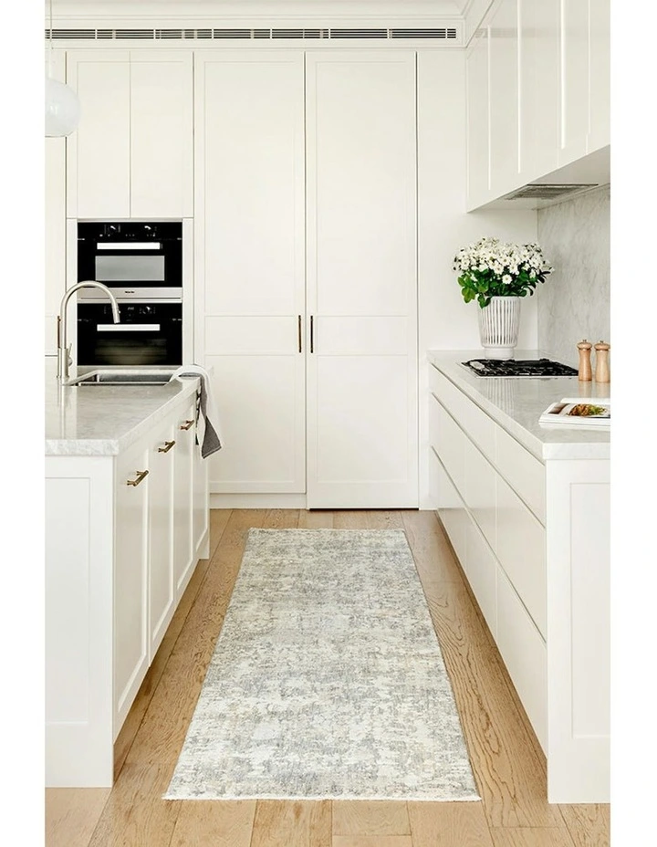 Haze Slate Runner Rug in Multi image 1