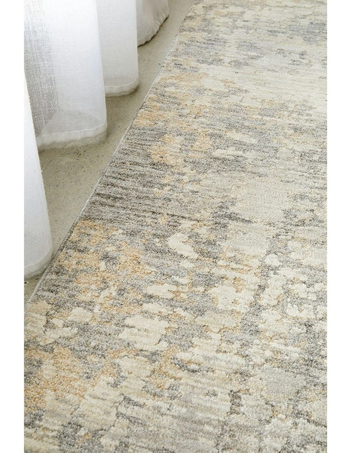 Haze Slate Runner Rug in Multi image 5