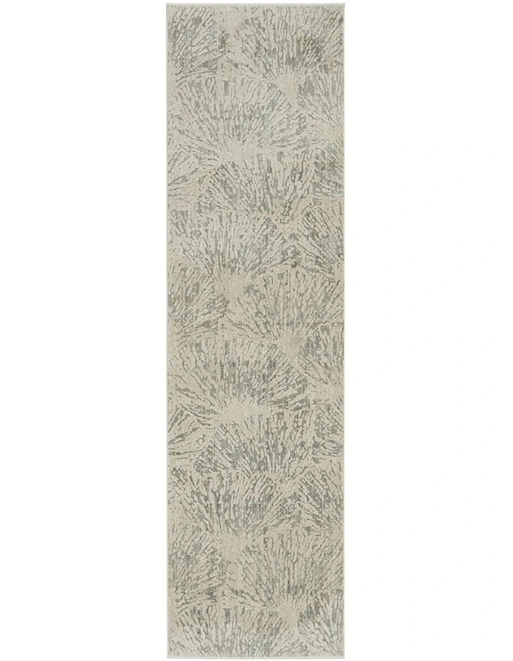 Plume Frost Runner Rug in Multi image 2