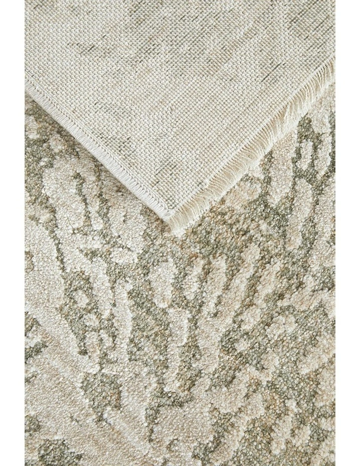 Plume Runner Rug in Moss image 7