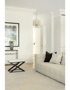 Rogue Linen Rug in Beige