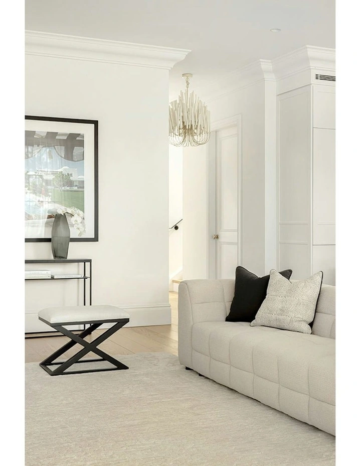 Rogue Linen Rug in Beige image 1