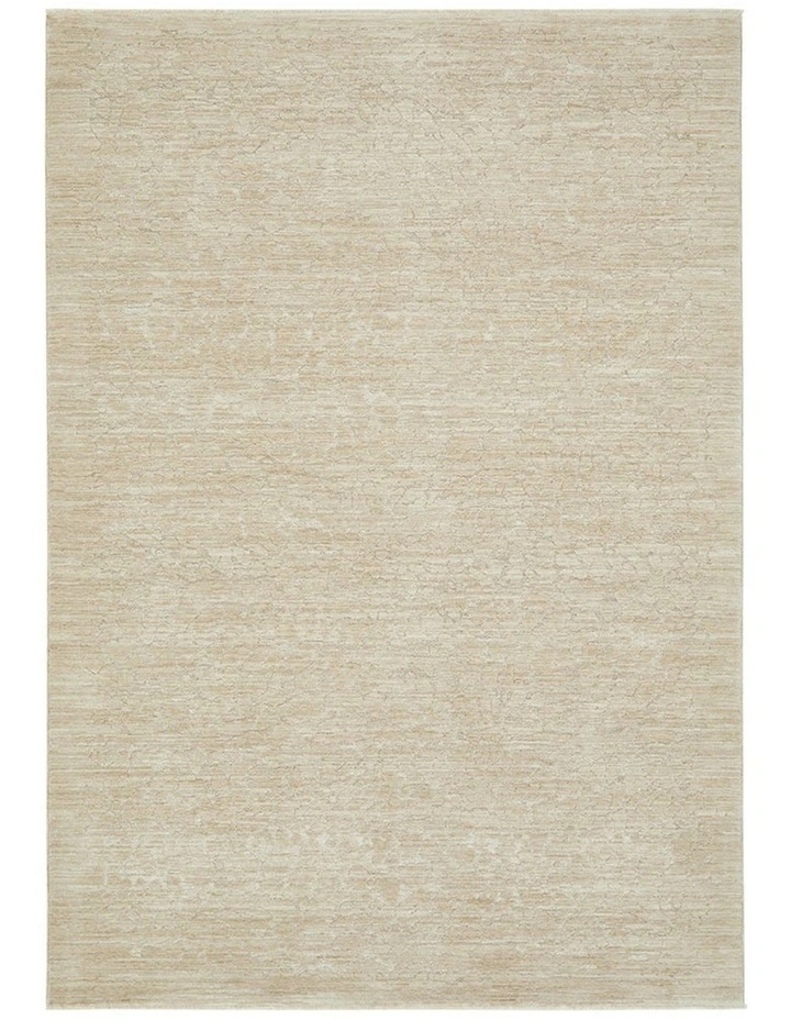 Rogue Linen Rug in Beige image 2