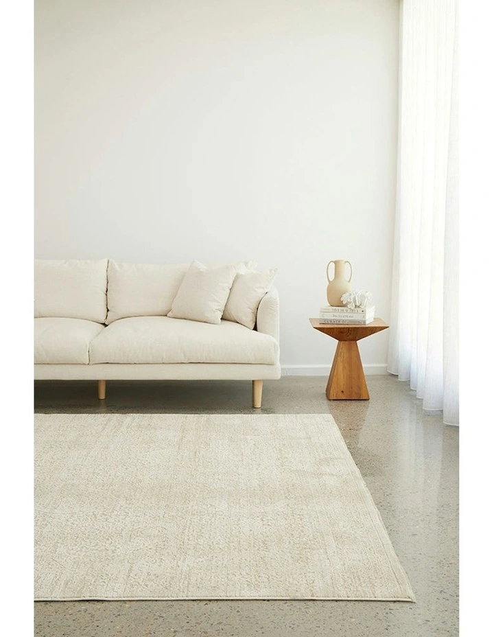 Veil Natural Rug in Beige image 3