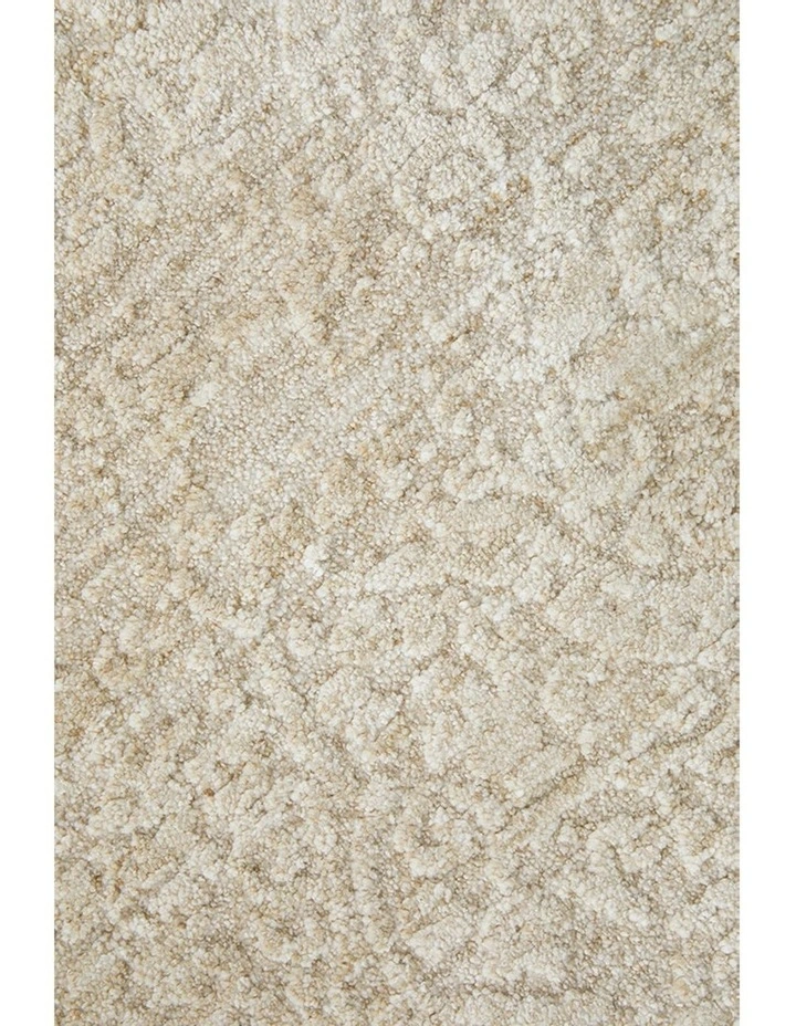Veil Natural Runner Rug in Beige image 5