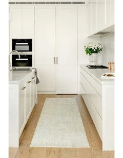 Veil Runner Rug in Cream