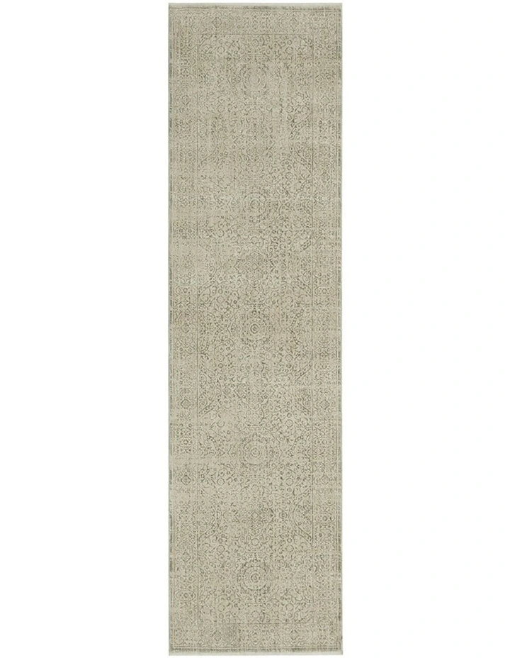 Veil Runner Rug in Cream image 2