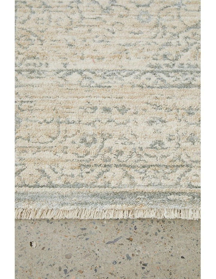 Veil Runner Rug in Cream image 4