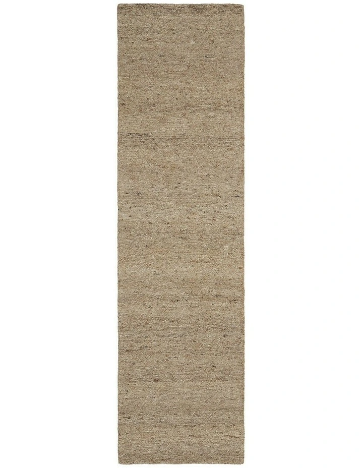 Conscious Loom Embrace Runner Rug in Beige image 2