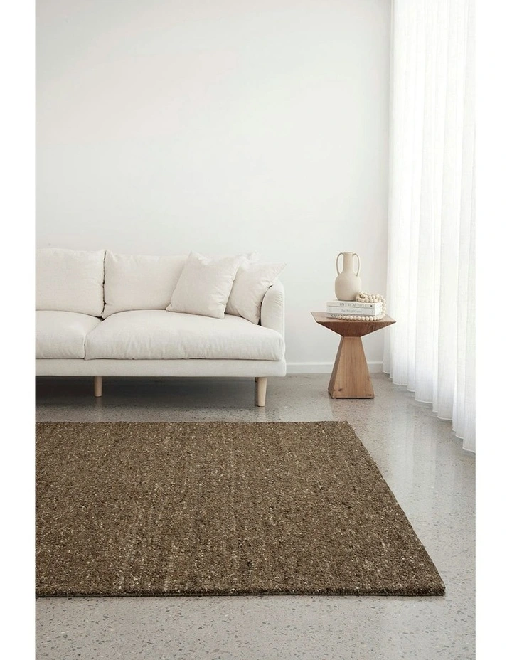 Conscious Loom Embrace Rug in Brown image 1