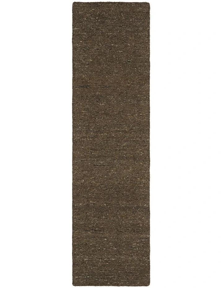Conscious Loom Embrace Runner Rug in Brown image 3