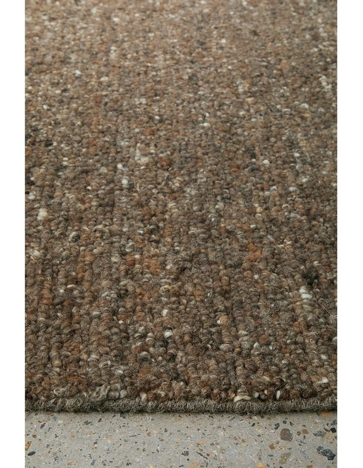 Conscious Loom Embrace Runner Rug in Brown image 5