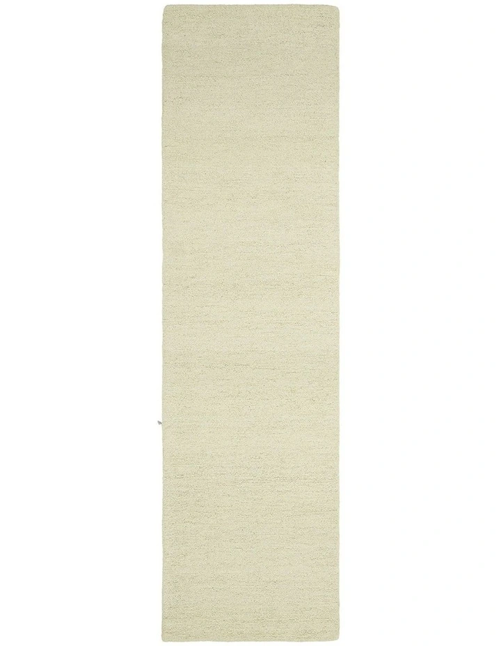 Conscious Loom Embrace Runner Rug in Cream image 2