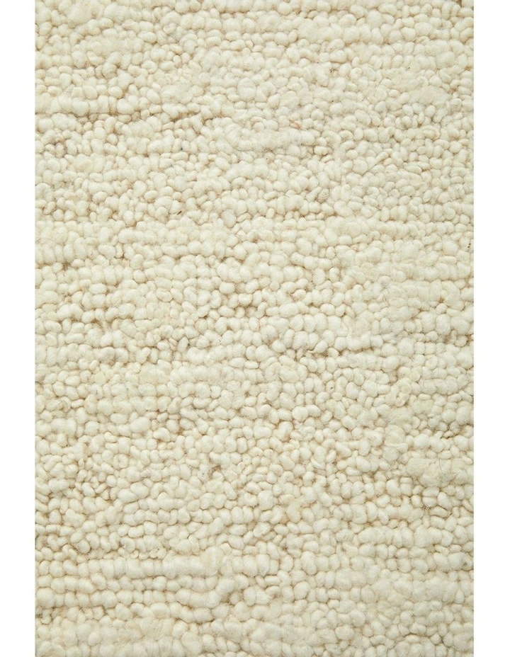 Conscious Loom Embrace Runner Rug in Cream image 3