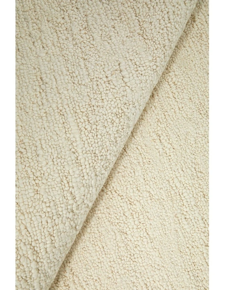 Conscious Loom Embrace Runner Rug in Cream image 4