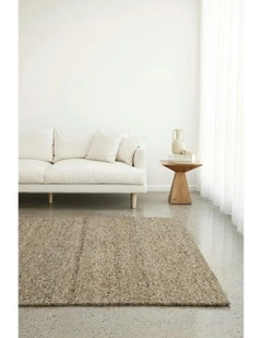 Conscious Loom Embrace Rug in Silver